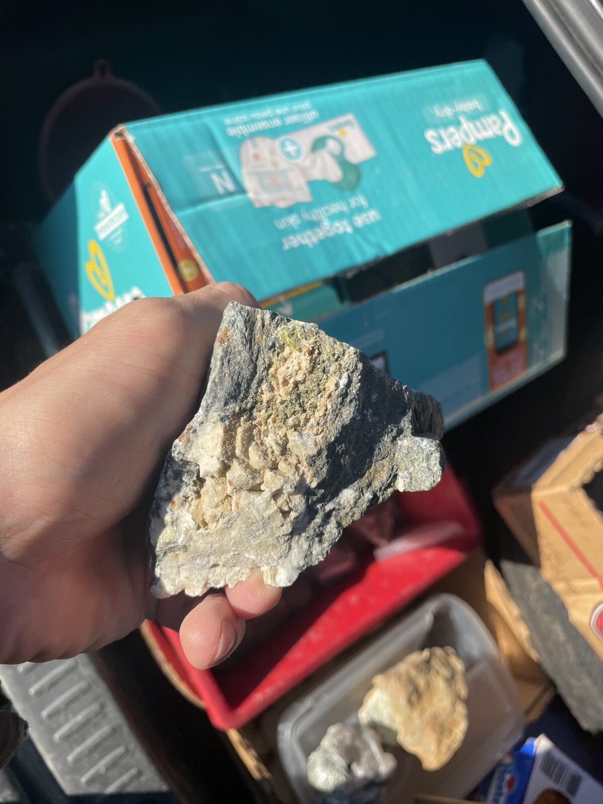 Epidote With Dolomite