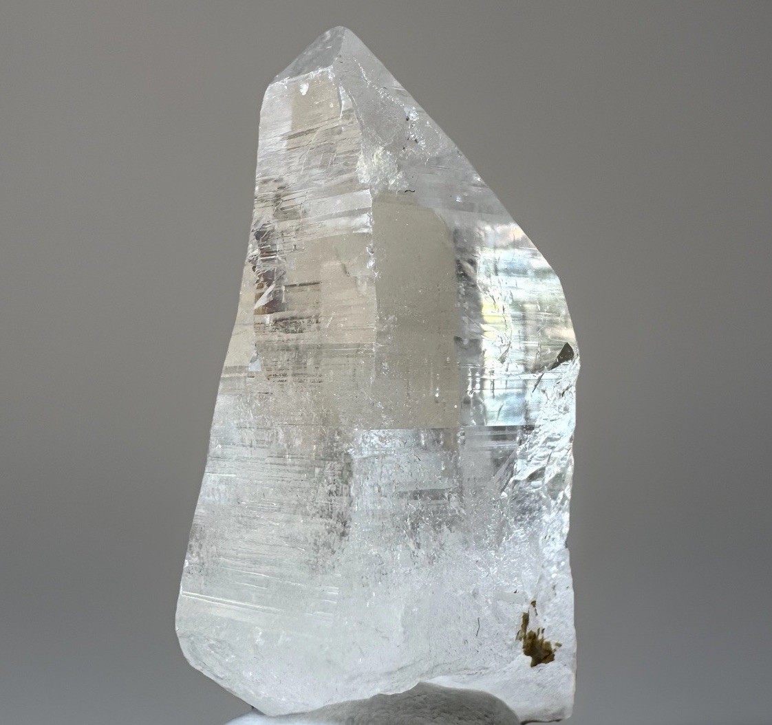 Ganesh Himalayan Quartz Nepal High Clarity Dense Akashic Lemurian Lines Crystal