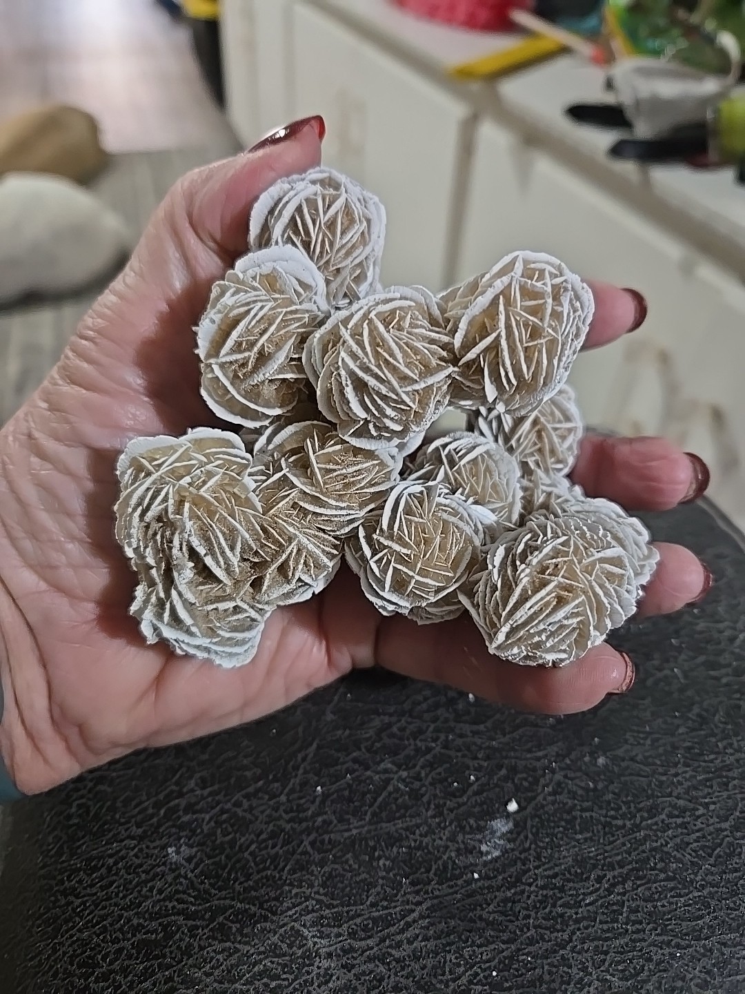 DESERT ROSE SELENITE Gypsum Cluster, A4