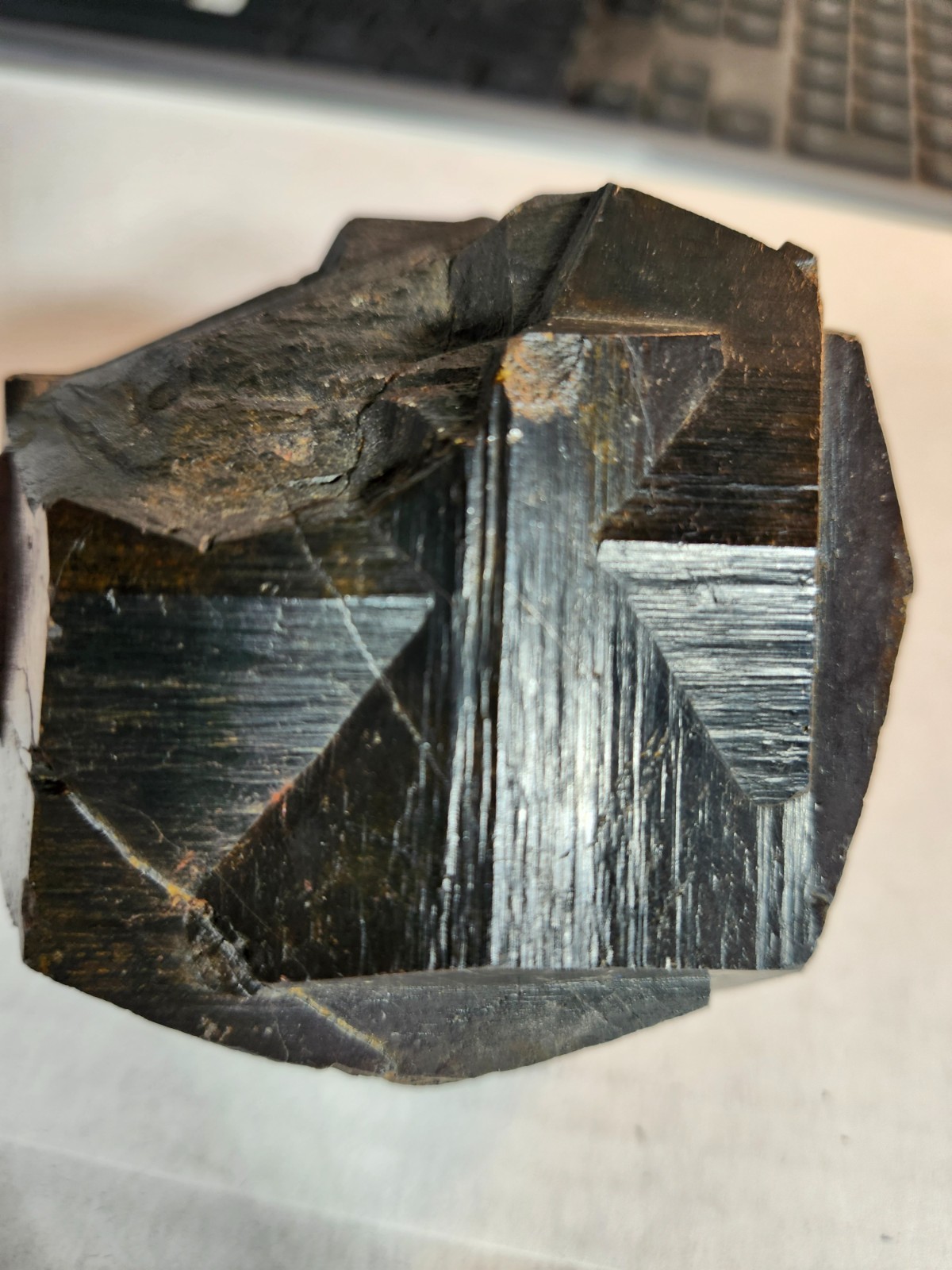 Huge 1 .25 Kilo “Iron Cross” Twinned Pyritohedron, Gachala, Colombia