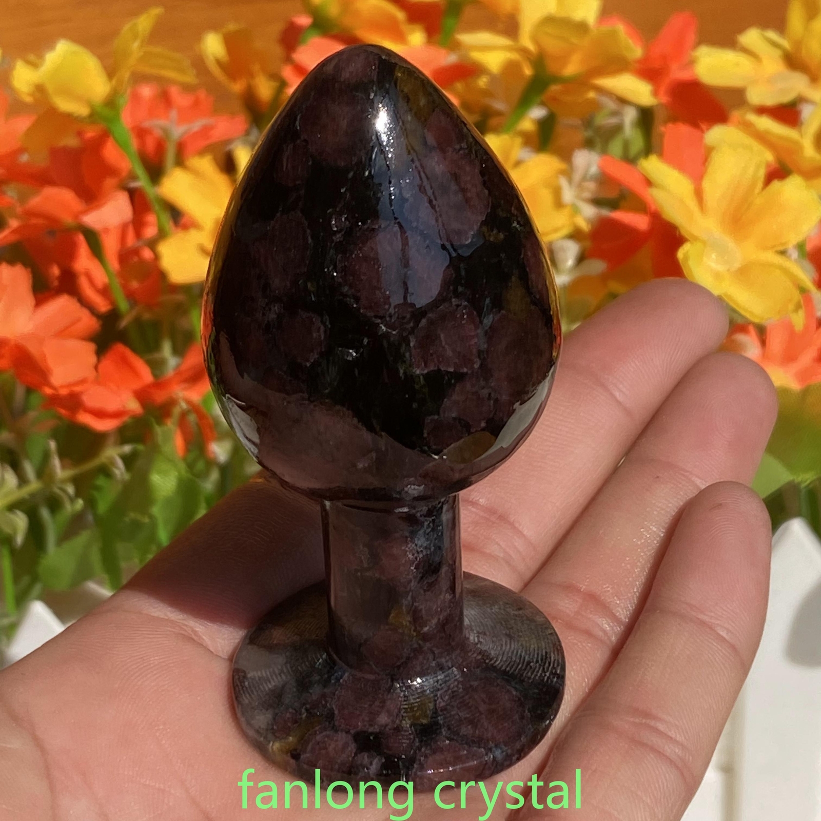 wholesale 3.2″ Natural Crystal Massage Yoni Wand for Women Gift