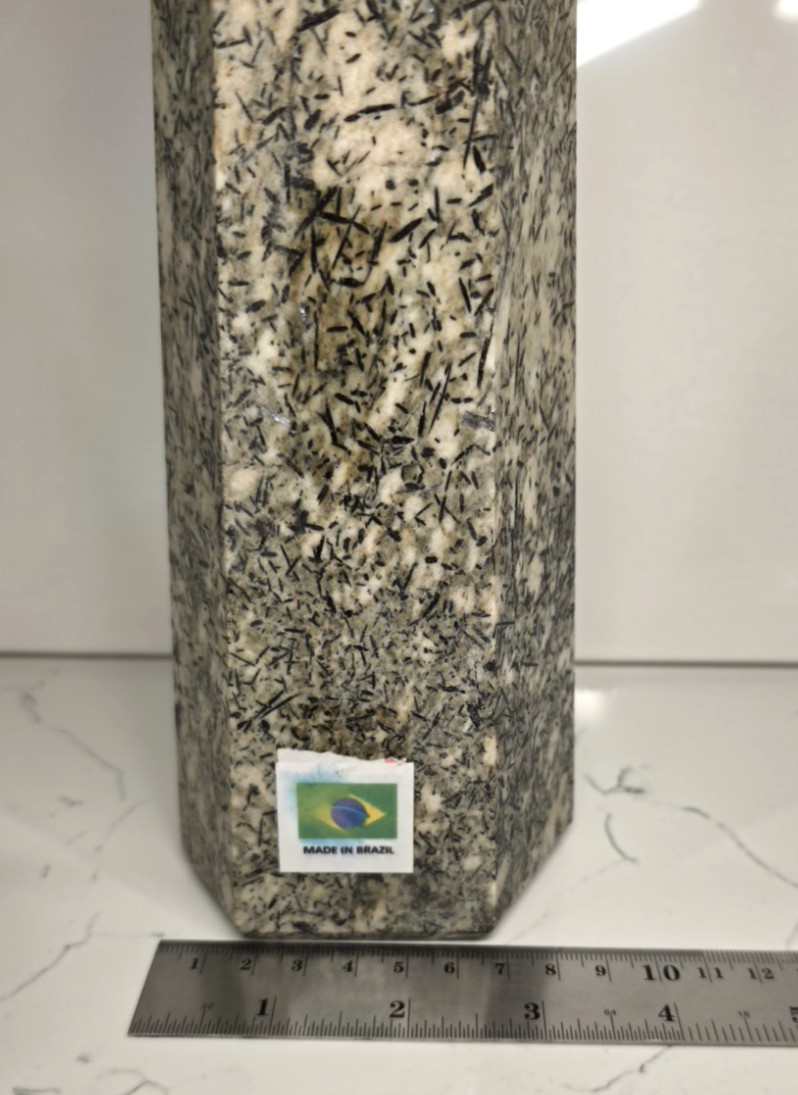 5.8LB 11.5″ Epidote Crystal Tower Obelisk