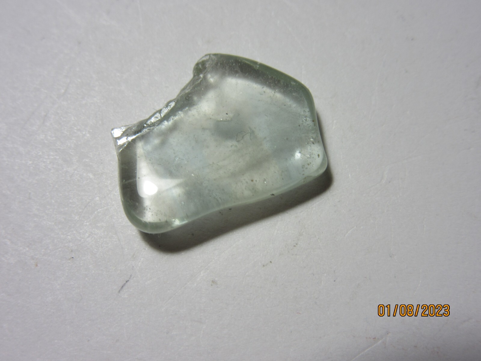 Green Topaz Rough Mineral 11/16″ Collectible Reiki GTQCR-1