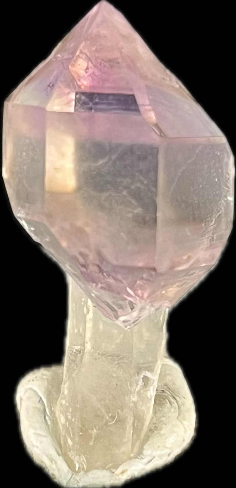 Amethyst Quartz Scepter Thumbnail mineral specimen from Fat Jack Mine, Arizona.