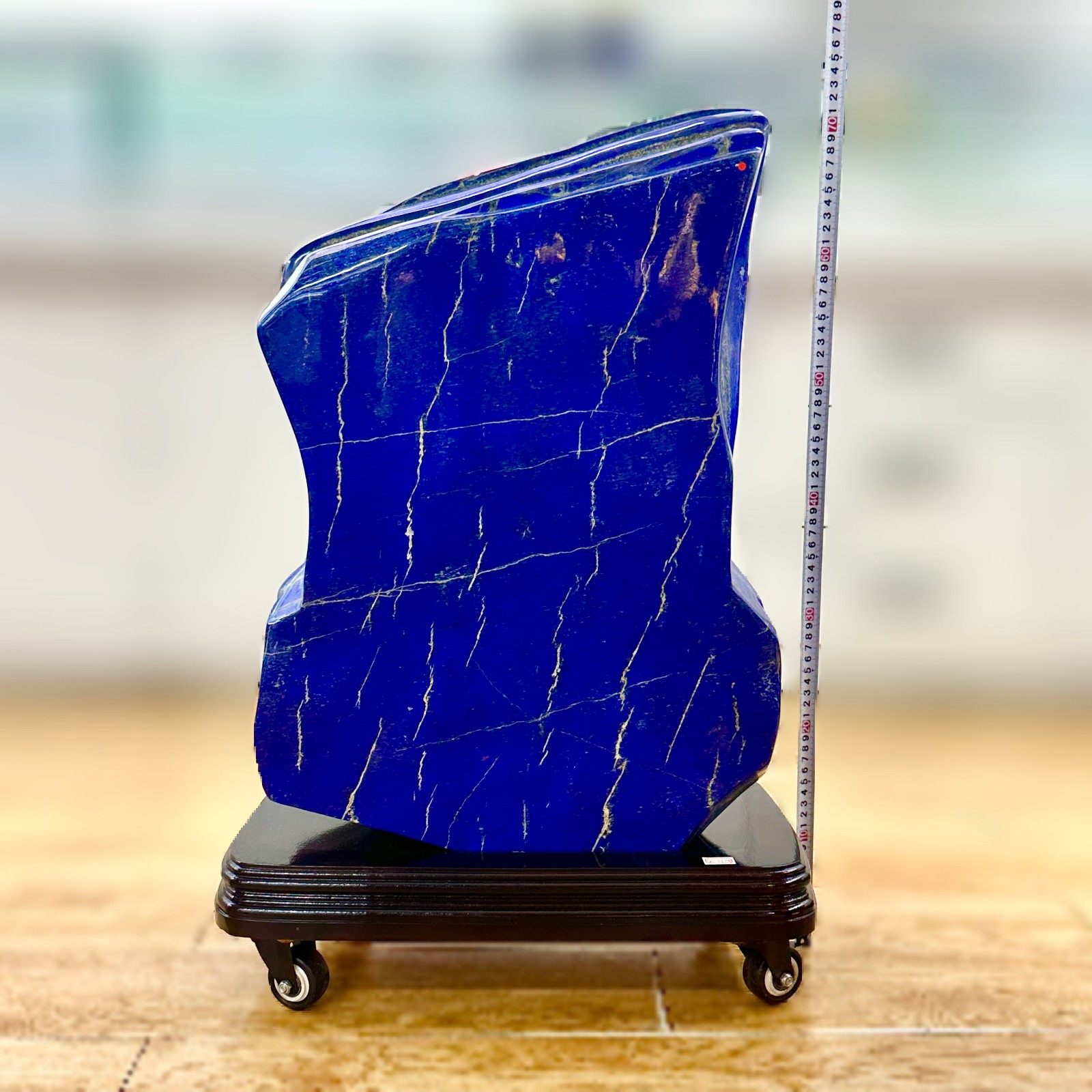 179LB Lapis Lazuli Freeform Polished Rough Healing Crystal Specimen Stone