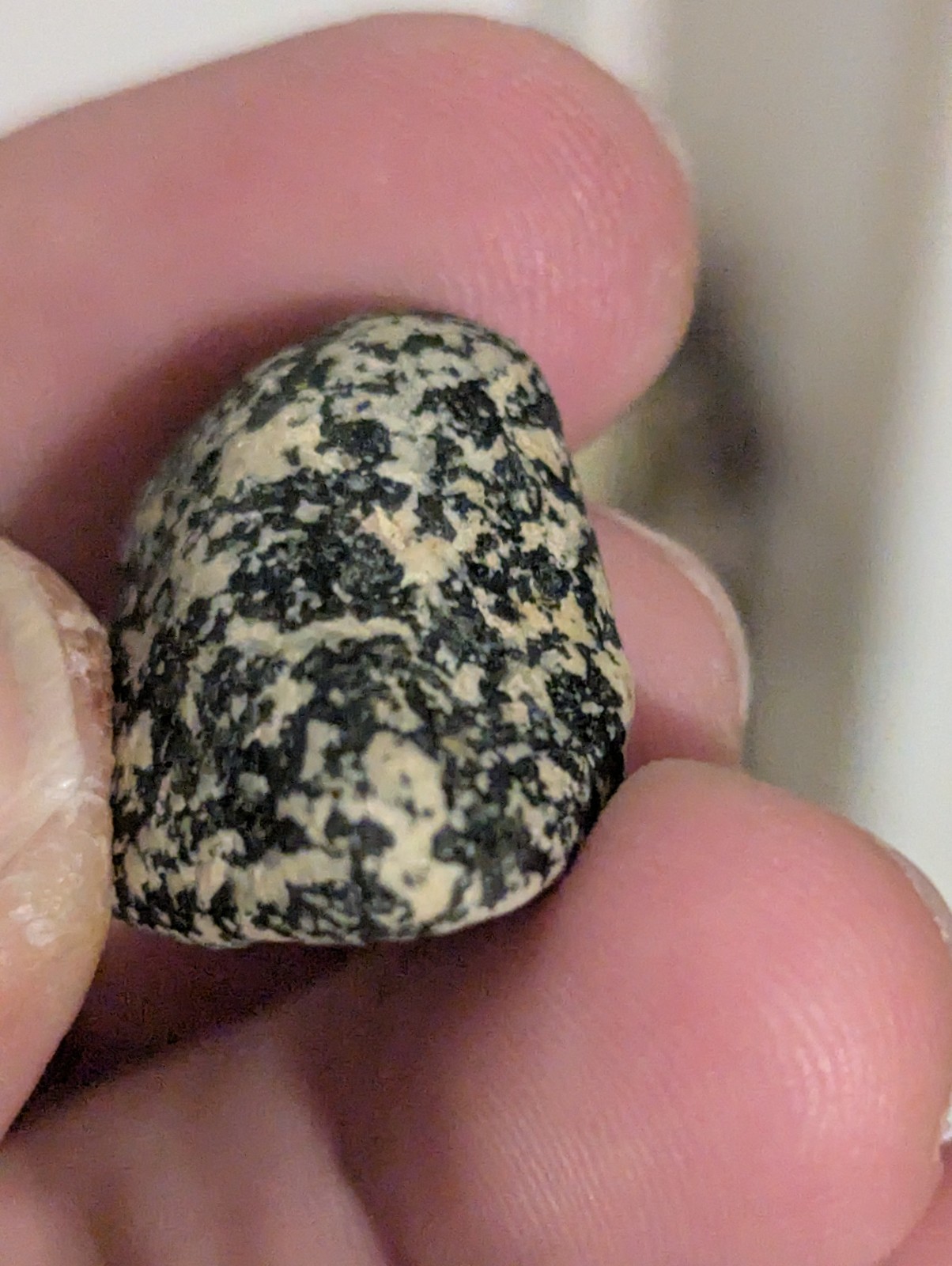 Black & Beige Colored Stone
