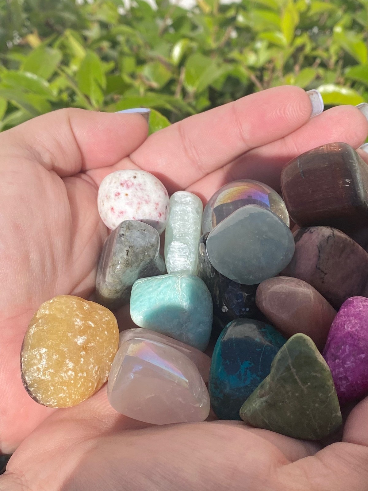 Bulk Assorted Tumbled Crystal Stones A Grade Natural Mixed Gemstone Lot