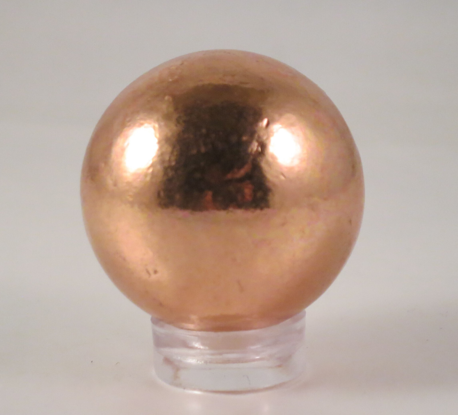 1.2 Inch Solid COPPER SPHERE With Stand – MICHIGAN