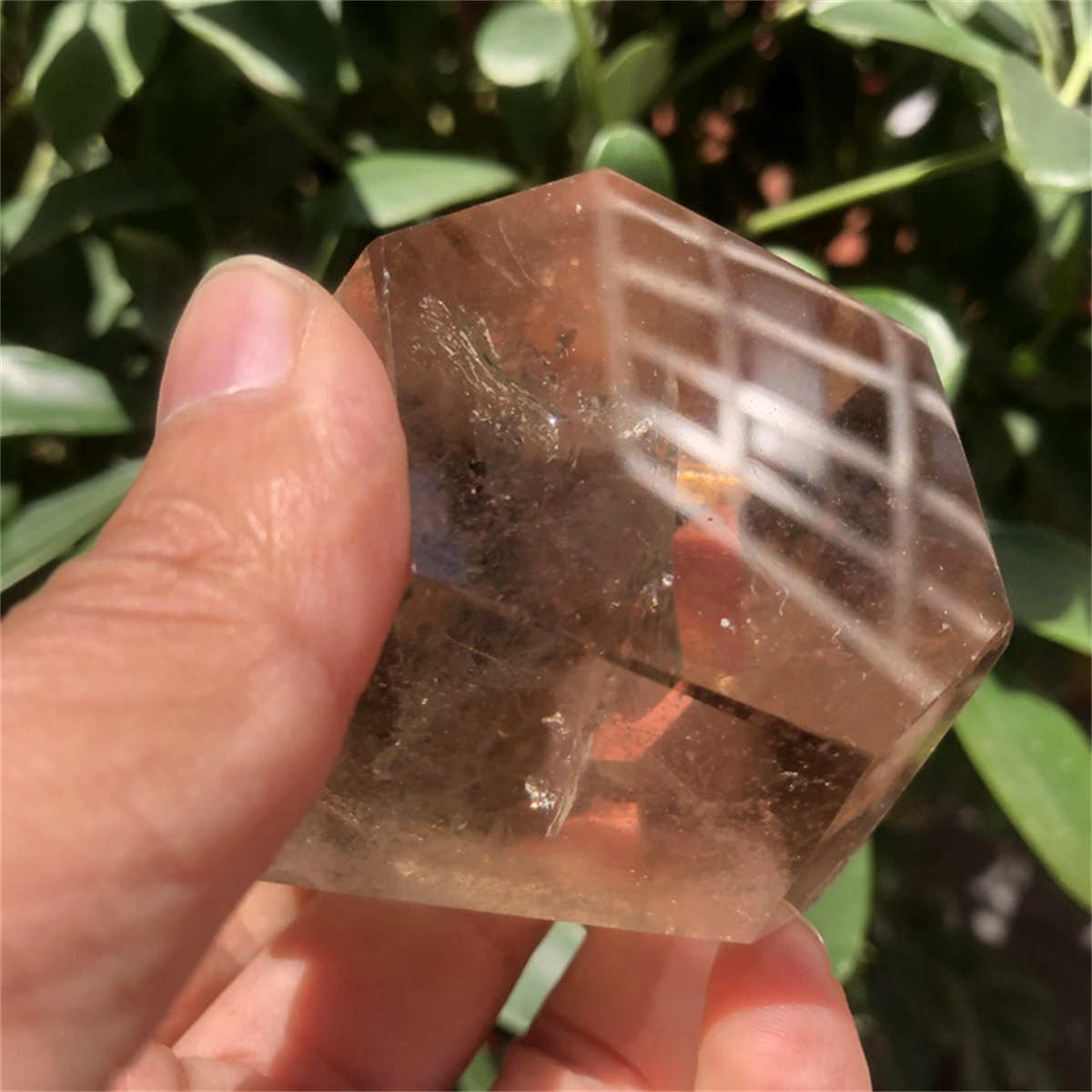 280g Natural Smoky Citrine Mineral Quartz Crystal Mineral Reiki healing