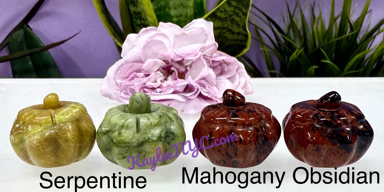 Wholesale Lot 10 Pcs Mixed Crystal Pumpkin Healing Energy