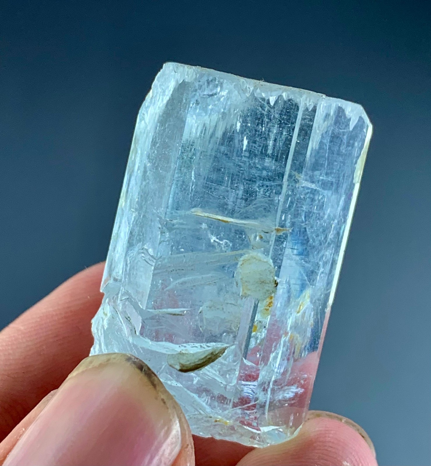 Aquamarine Crystal From Skardu Pakistan 109 Carat