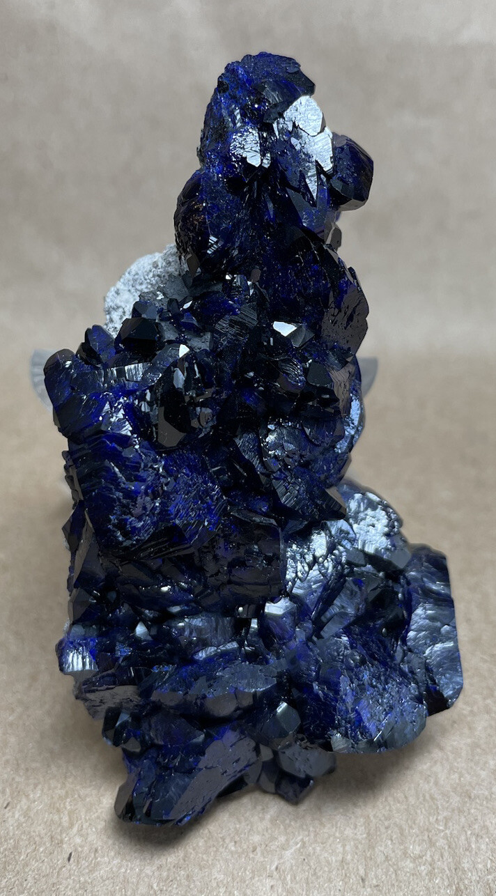 ~ 3 3/8” high x 1 3/4” x 7/8”, AZURITE, Milpillas Mine, Mexico