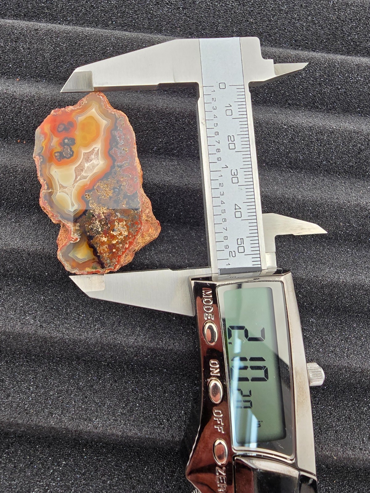 Alimajo, Malawi,South Africa, 1/2 Nodule, 2.10in long, 1.26in wide, 1.0oz