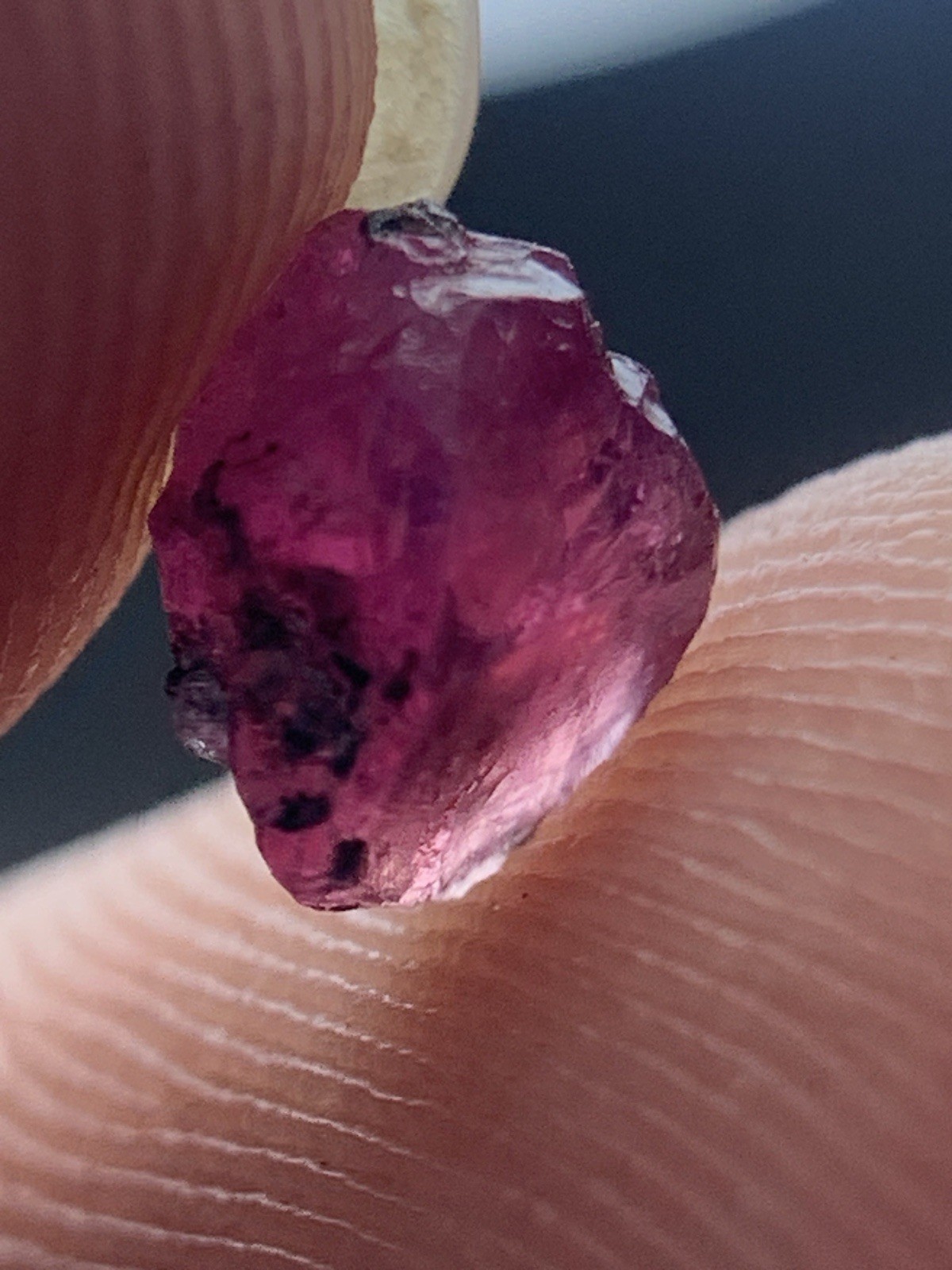 1.10 Crts Extremely Rare Stunning Facet Grade Pink & Blue Winza Sapphire @winza