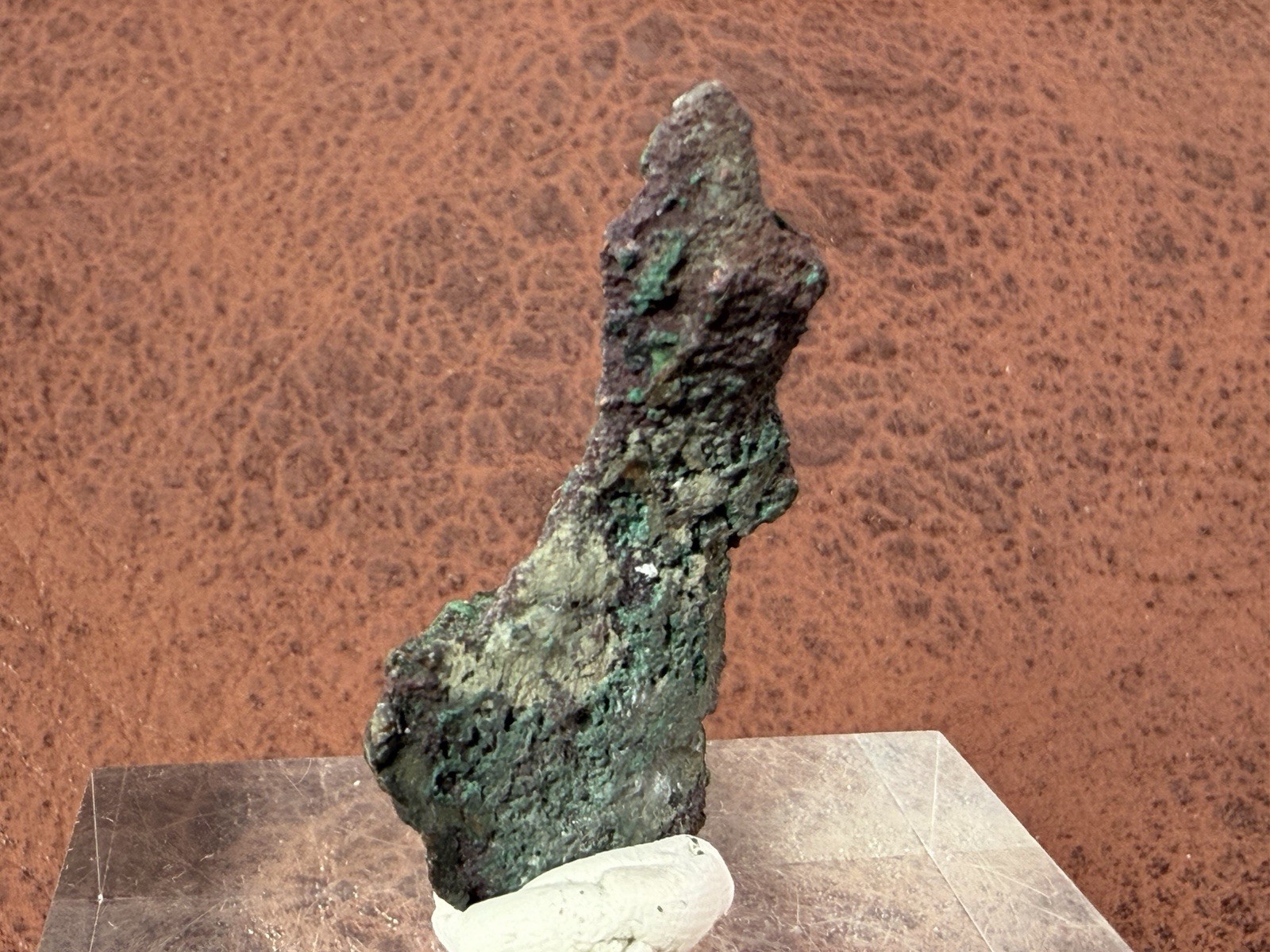 Natural Oxidized Green Glacial Float Copper with Buffed Finish, Michigan 16.1 g