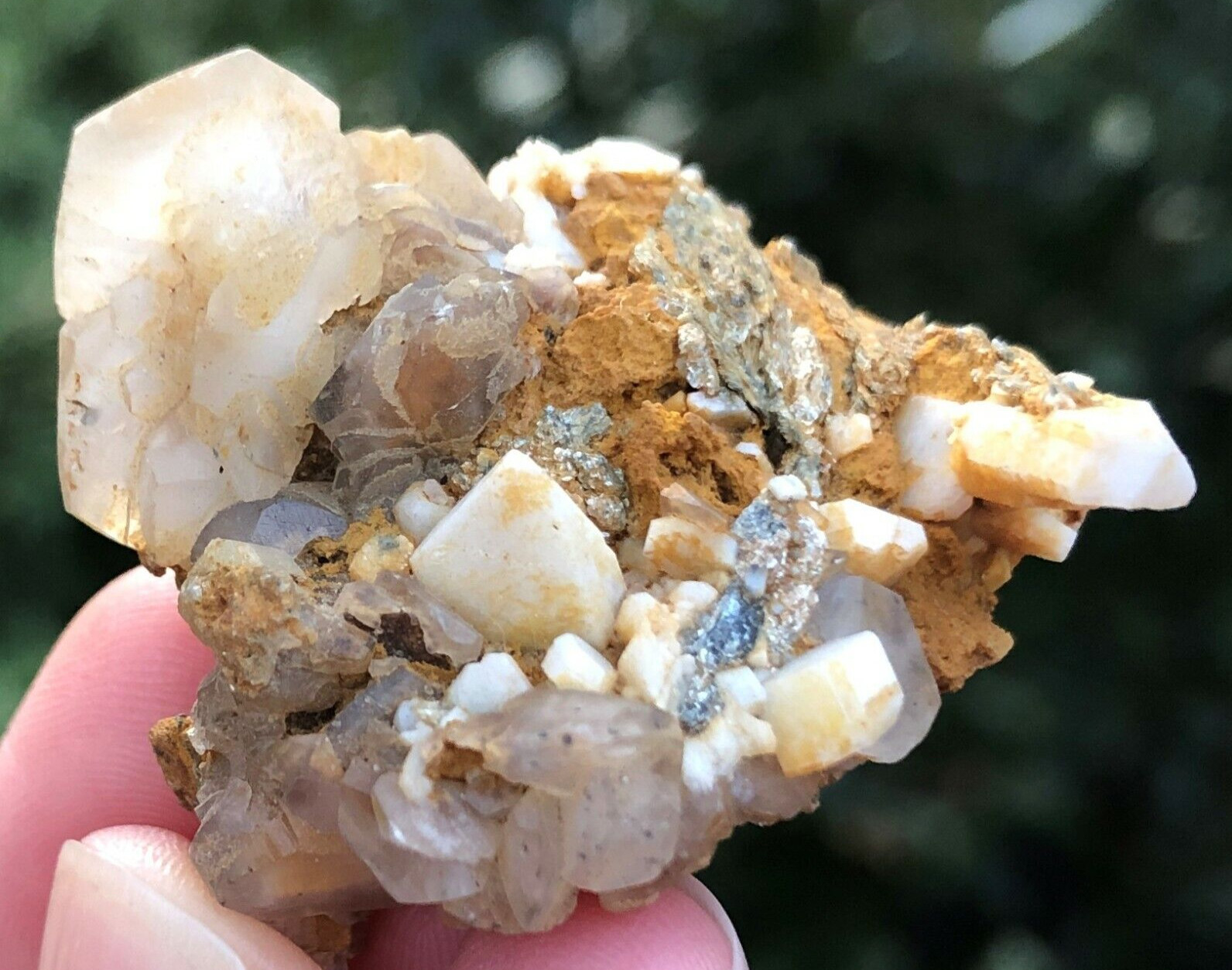 Albite var. Pericline Plus More, Tyrol, Austria, with Lesnicks Label