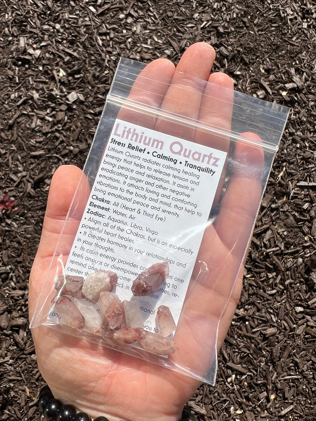 Raw Lithium Quartz Crystal, Natural Lithium Quartz from Minas Gerais, Brazil