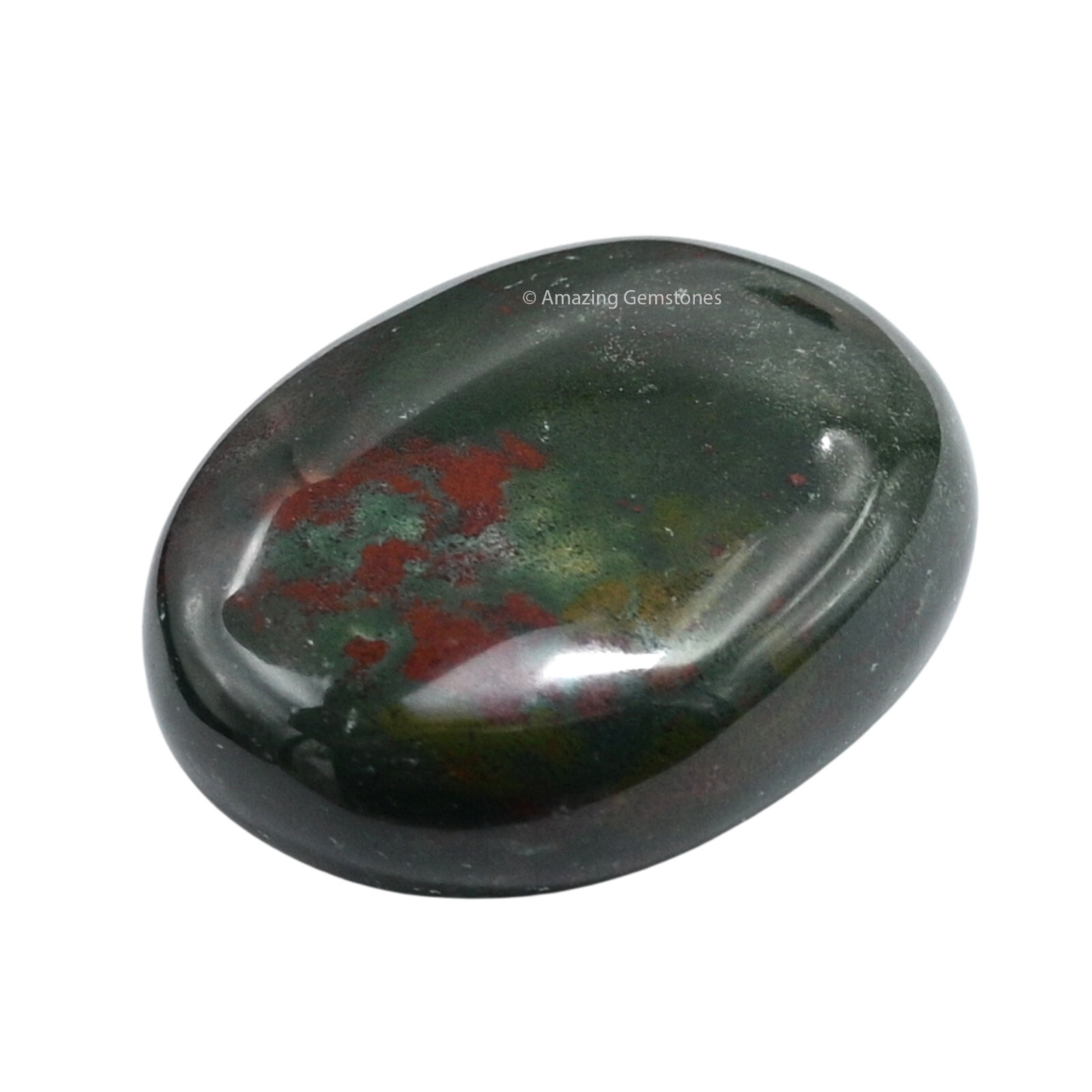 Bloodstone Crystal Palm Stone