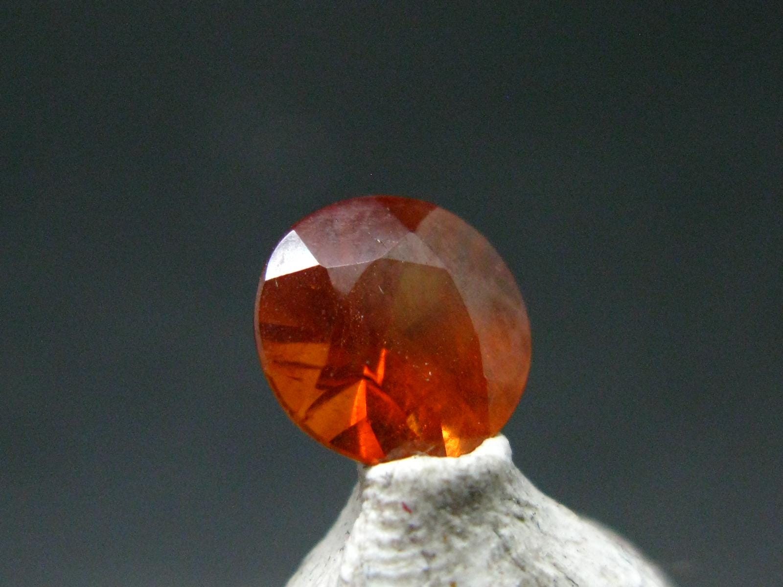 Hessonite Garnet Gem Cut Stone From Sri Lanka – 1.55 Carats