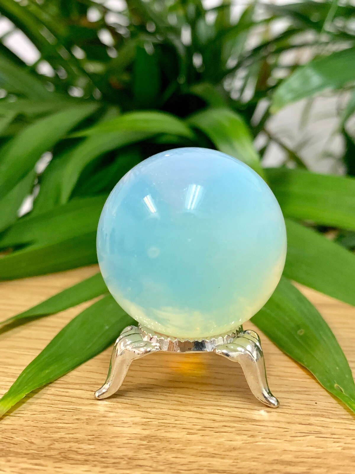 40mm Opalite Sphere Opalite Crystal Ball Gemstone Specimen Reiki Chakra Wicca