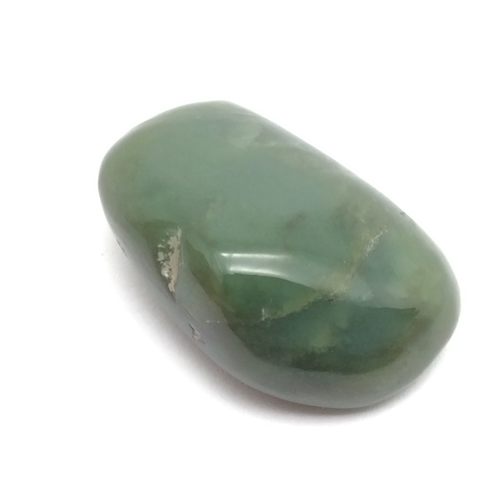 Siberian Nephrite Jade Green Pebble Gem Stone Sayan Mountain Siberia Russia #17