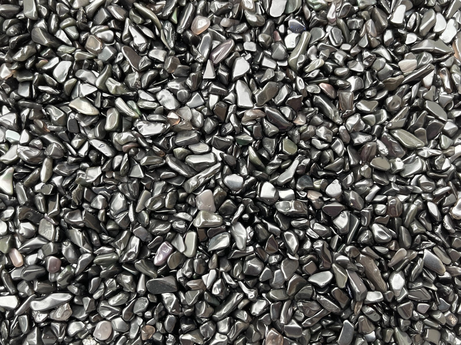Grade A++ Rainbow Obsidian Semi Tumbled Gemstone Chips 4 – 12mm, Wholesale Lot