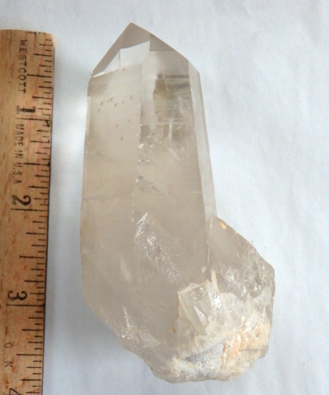 Crystal ✨ Beautiful Clear Lemurian Point Natural Record Keepers 167 grams