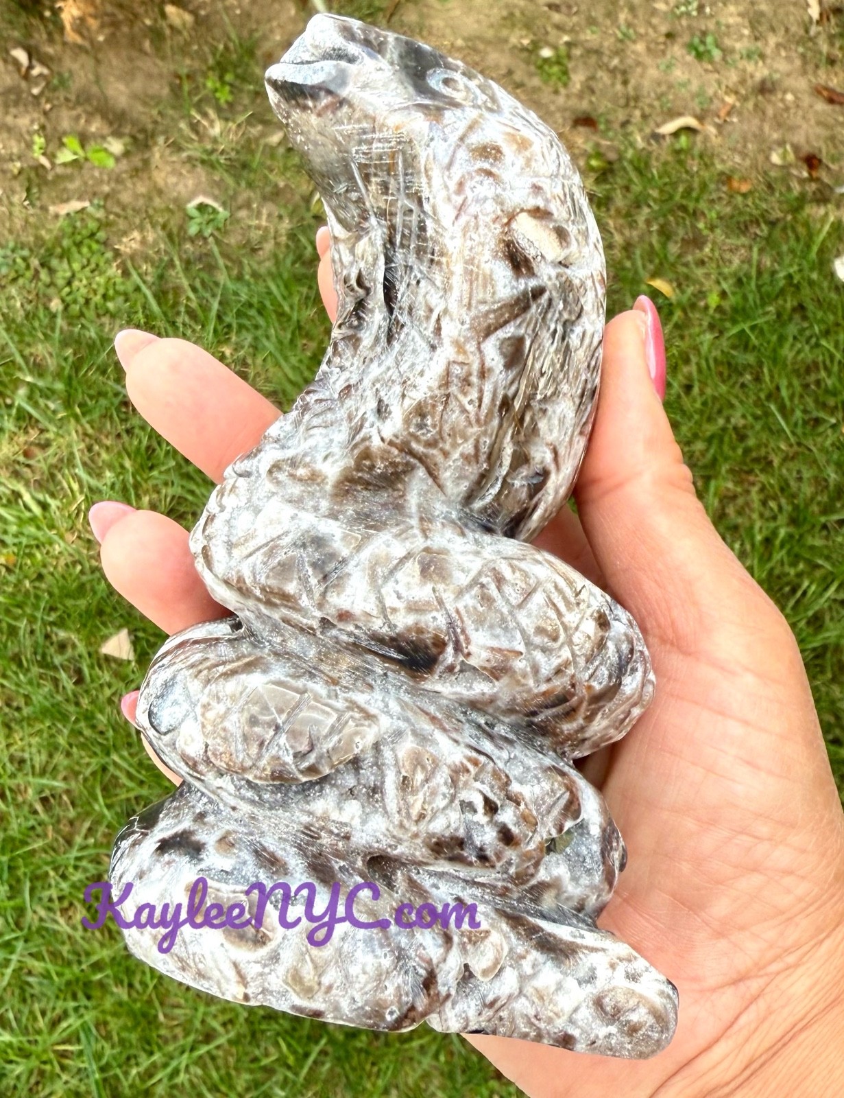 Wholesale Lot 3 Pcs Natural Sphalerite Cobra Snakes Crystal Healing Energy