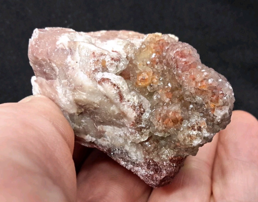 13 Piece Lot of FLUORITE with CALCITE from Chihuahua, Mexico (2 Pounds)