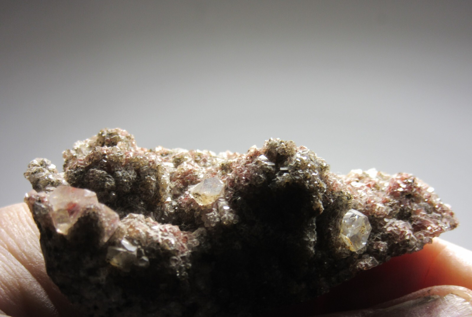 Natural Red Quartz Crystal CLUSTER 2 3/8″ Rough Collectible Reiki RQCCC-2