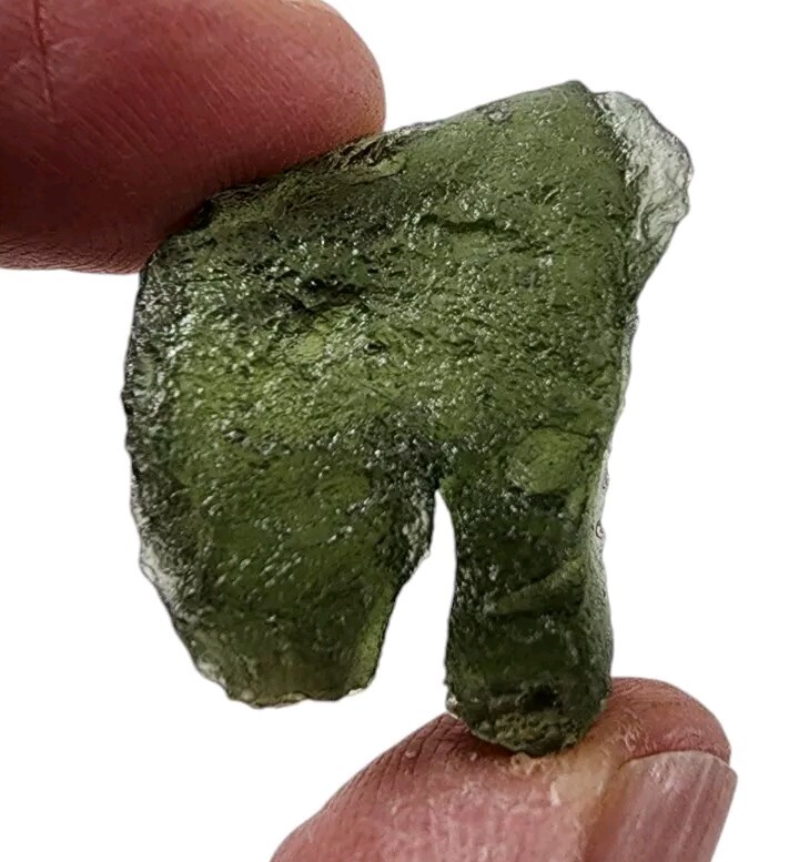 Moldavite Green Tektite Czech Republic 3.95 grams