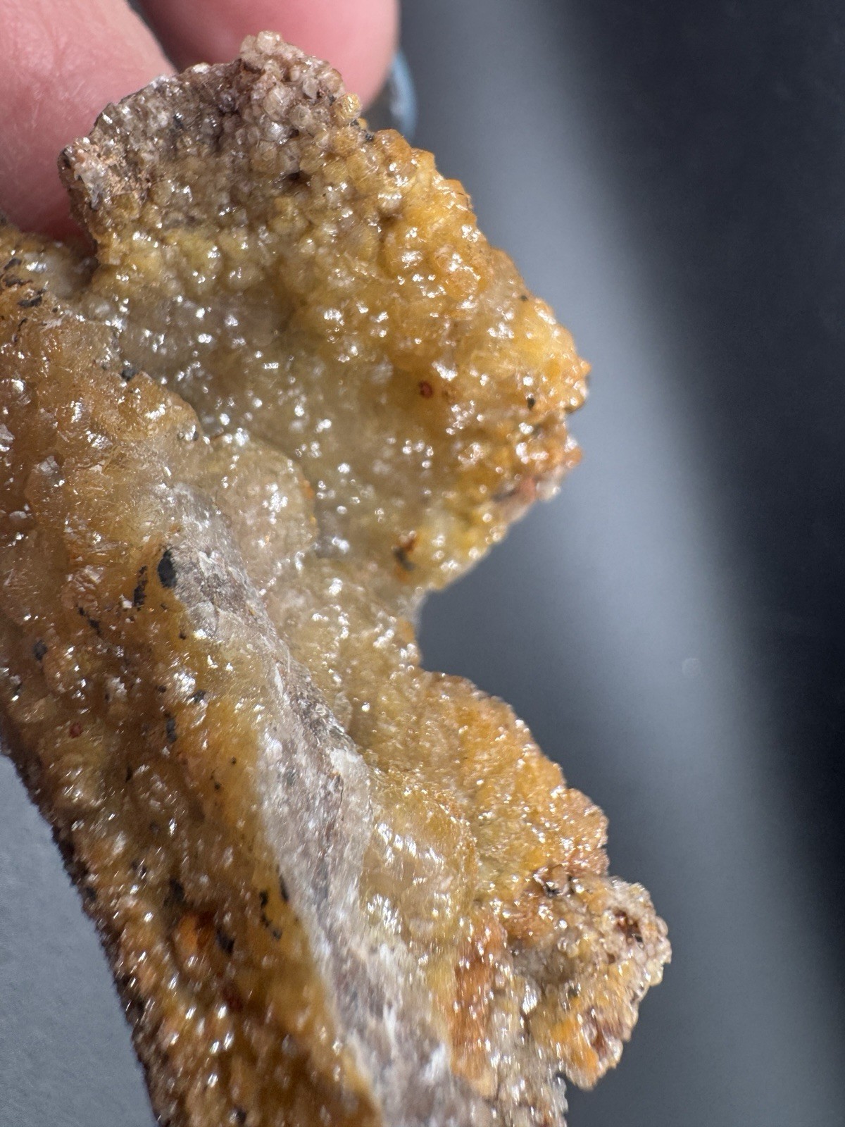 Smithsonite w/Calcite From Jean Baptista Mine, Lavrion, Greece