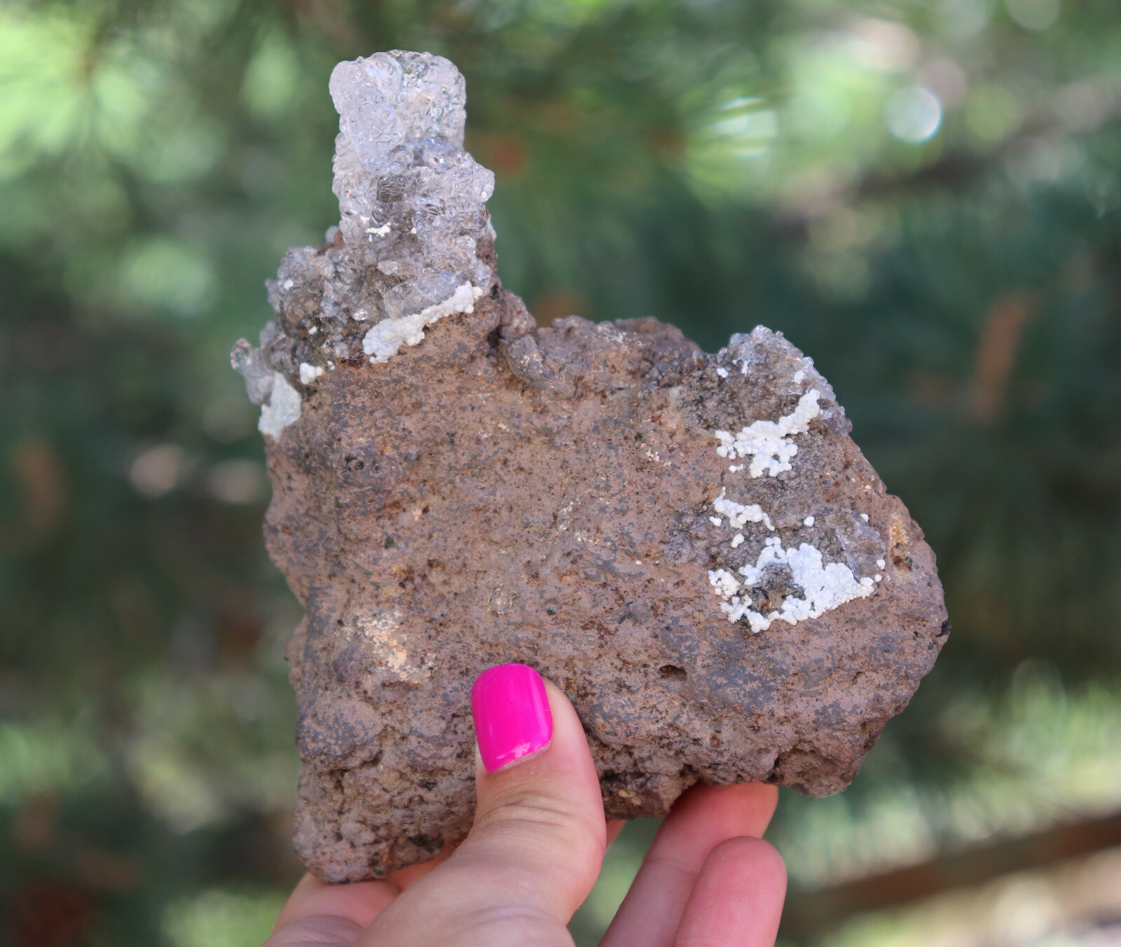 Opal (Var: Opal-AN) Large Specimen Flouresesces Bright Green Czech Republic :)