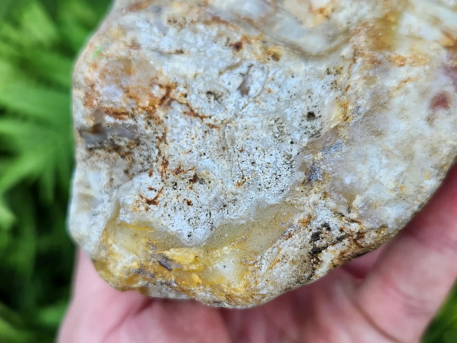 Large Oregon River Agate w/ Waterline Features, 2 lbs 4 oz, Chalcedony, Lapidary