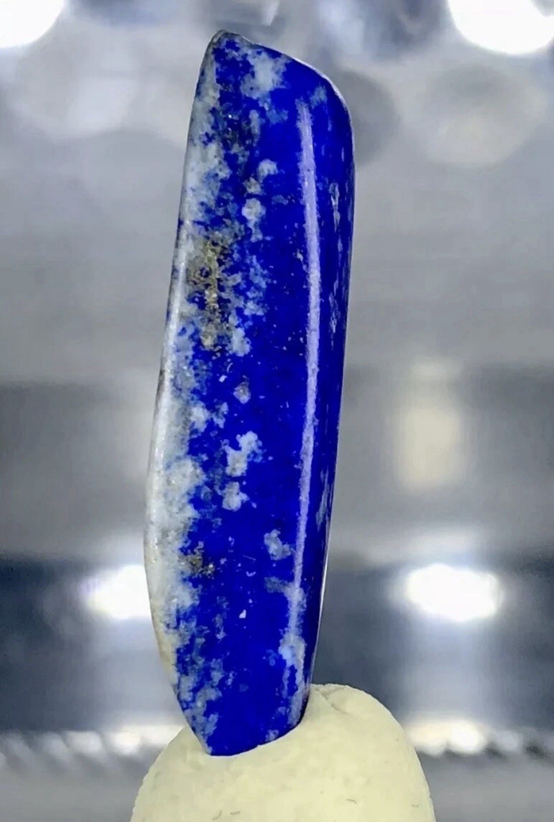 Raw Dreamy Blue Lapis Lazuli Specimen Crystal Natural Afghan Polished Stone