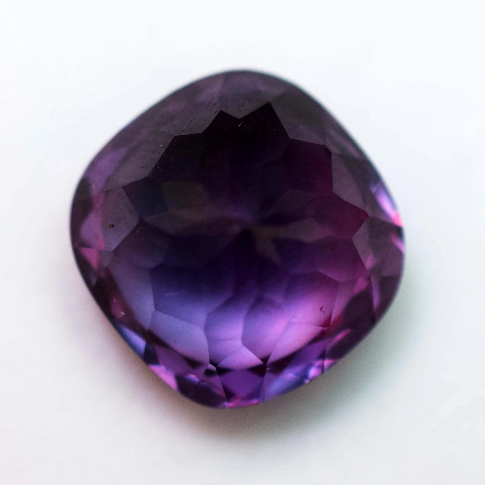 11.20 Ct Natural Russian Color Change Alexandrite Cushion Cut Certified Gemstone