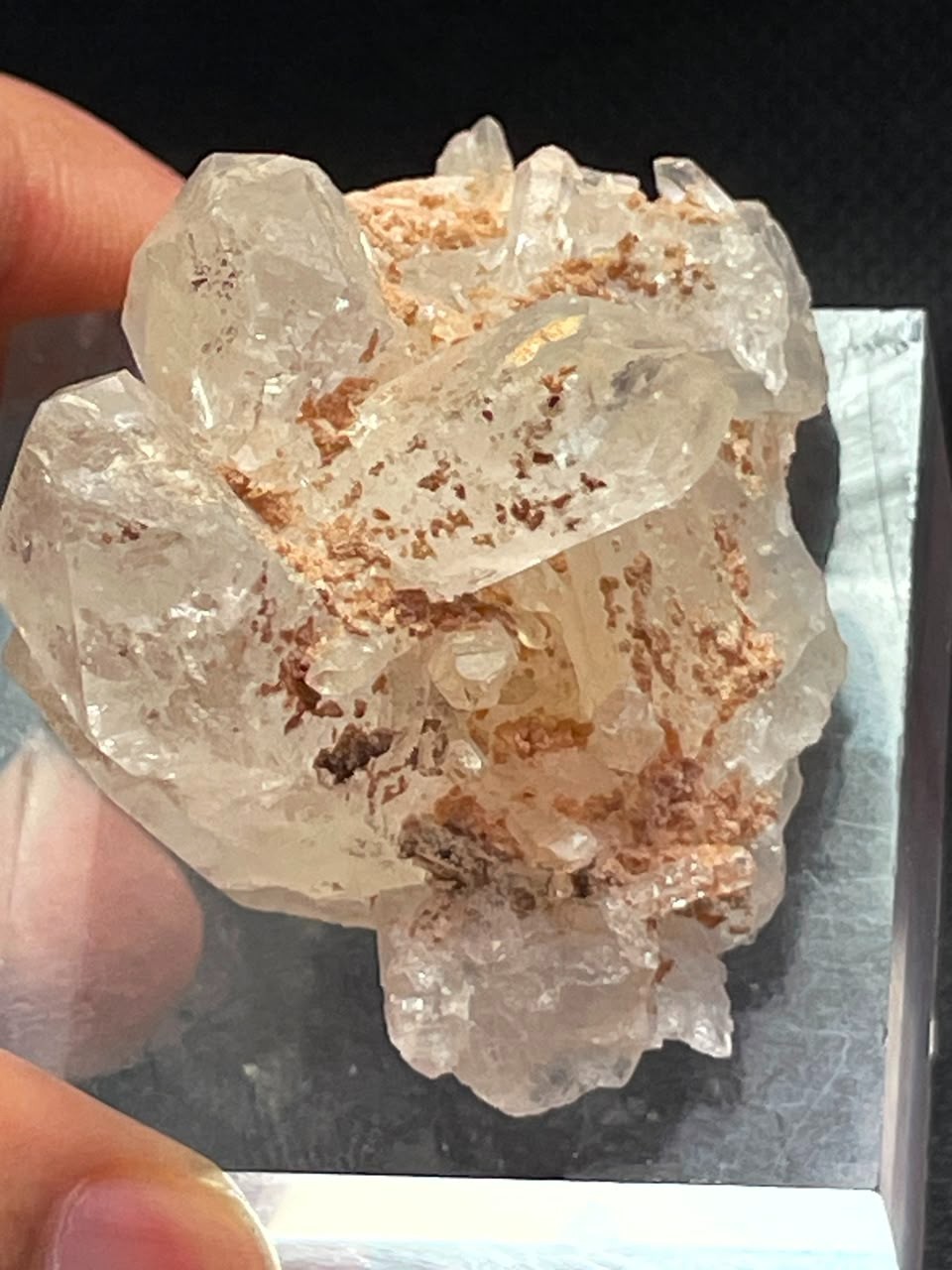 Clear Quartz Crystal Cluster 27.50g Terminated Natural Quartz Point Mineral Pak