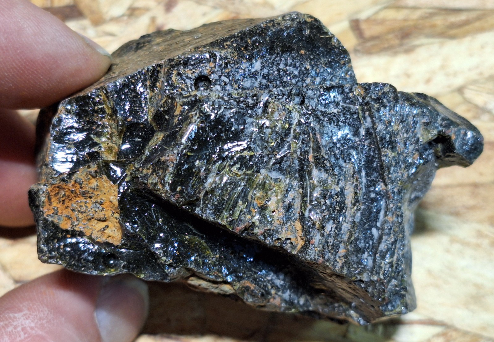 Michigan Leland Blue Stone 150 Year Old Furnace Glass – Slag Glass