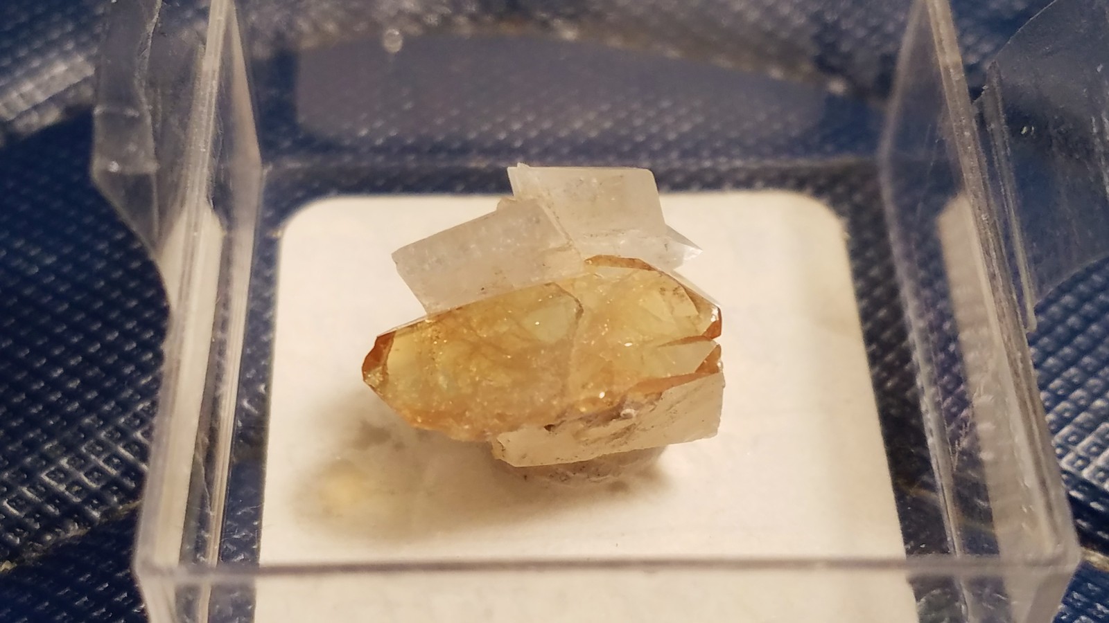 SiG: Lustrous Honey Golden Titanite Crystal on Adularia Cluster from Austria