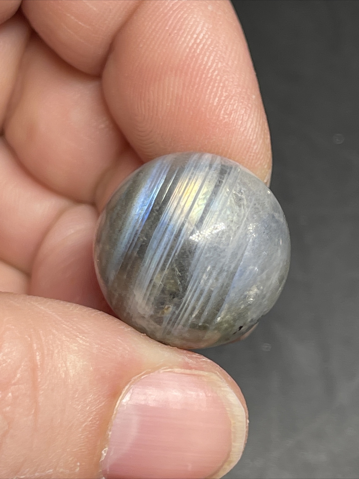 Labradorite Mini Sphere Ball Orb Marble 19.3mm