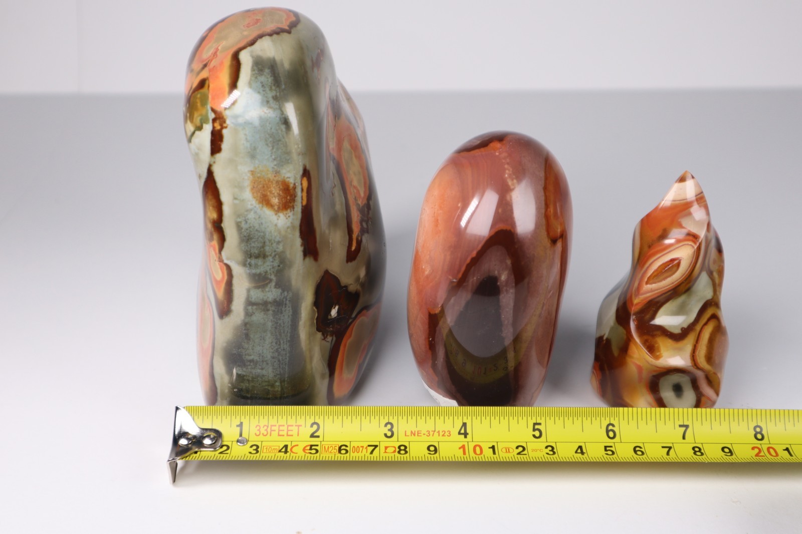 3.3kg POLYCHROME JASPER Freeforms Flames Palm Stones Crystal Collection bundle