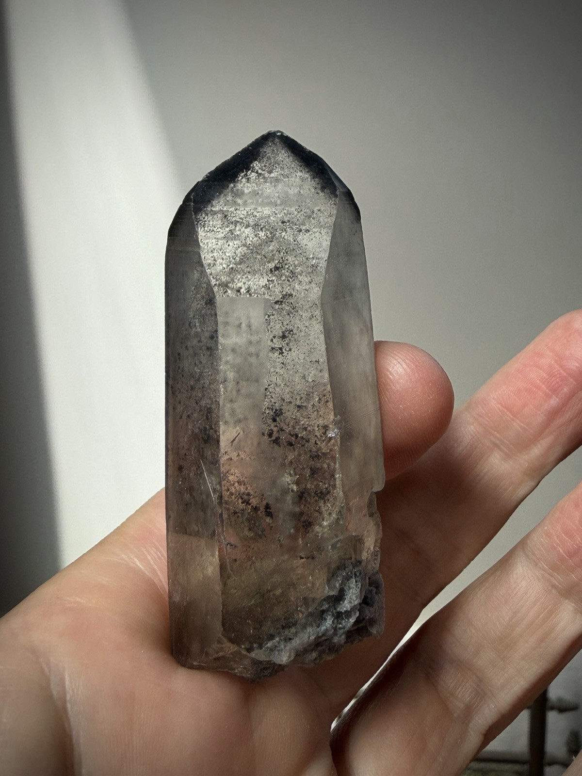 Phantom Quartz Crystal Lemurian Quartz Brazil Inclusion Quartz Phantom Inclusion