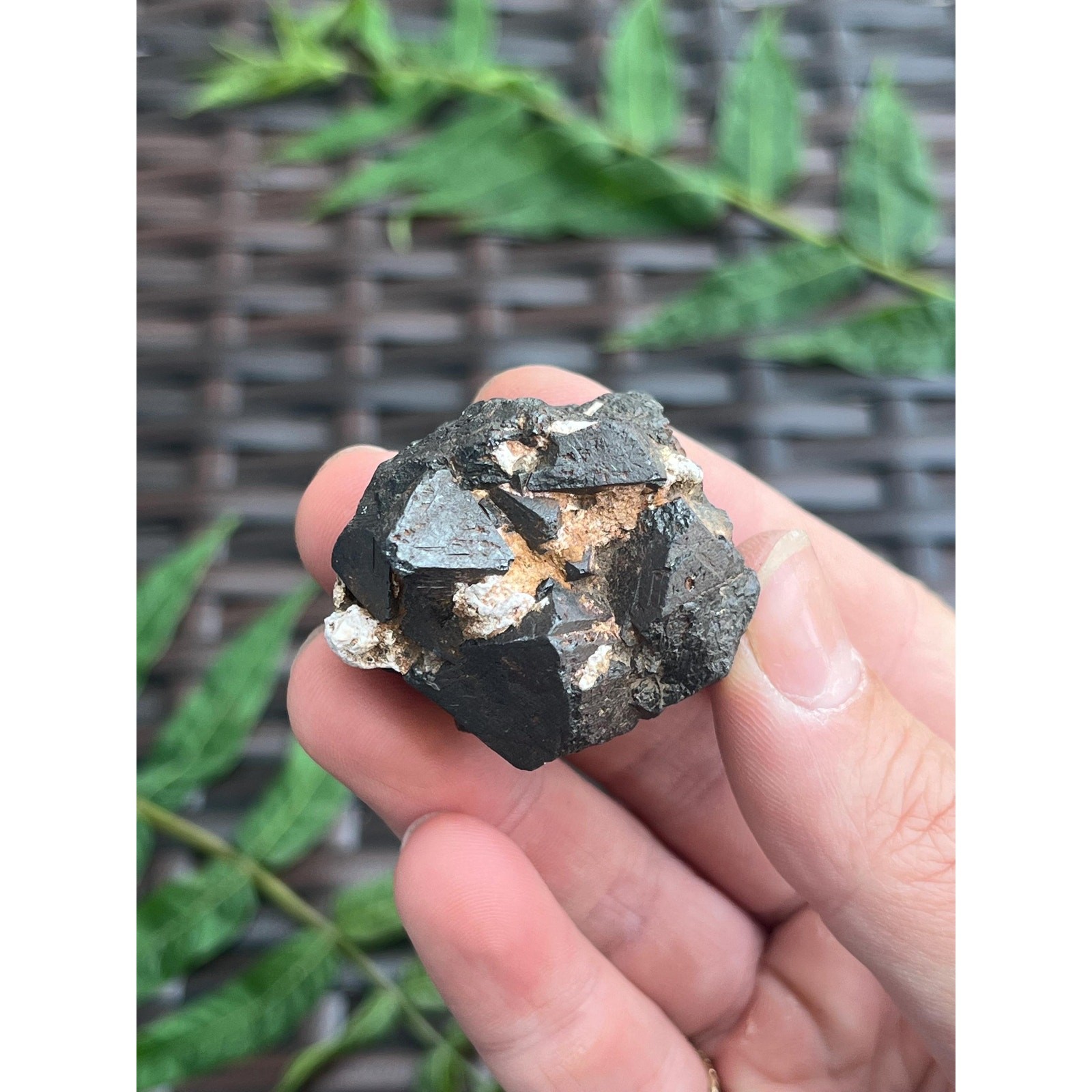 Raw Octahedral Magnetite Crystal Cluster from Utah | Natural Magnetite Specimen