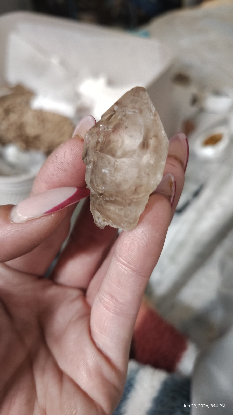 52.84g BG3 Smoky Elestial Quartz Crystal – Piauí, Brazil