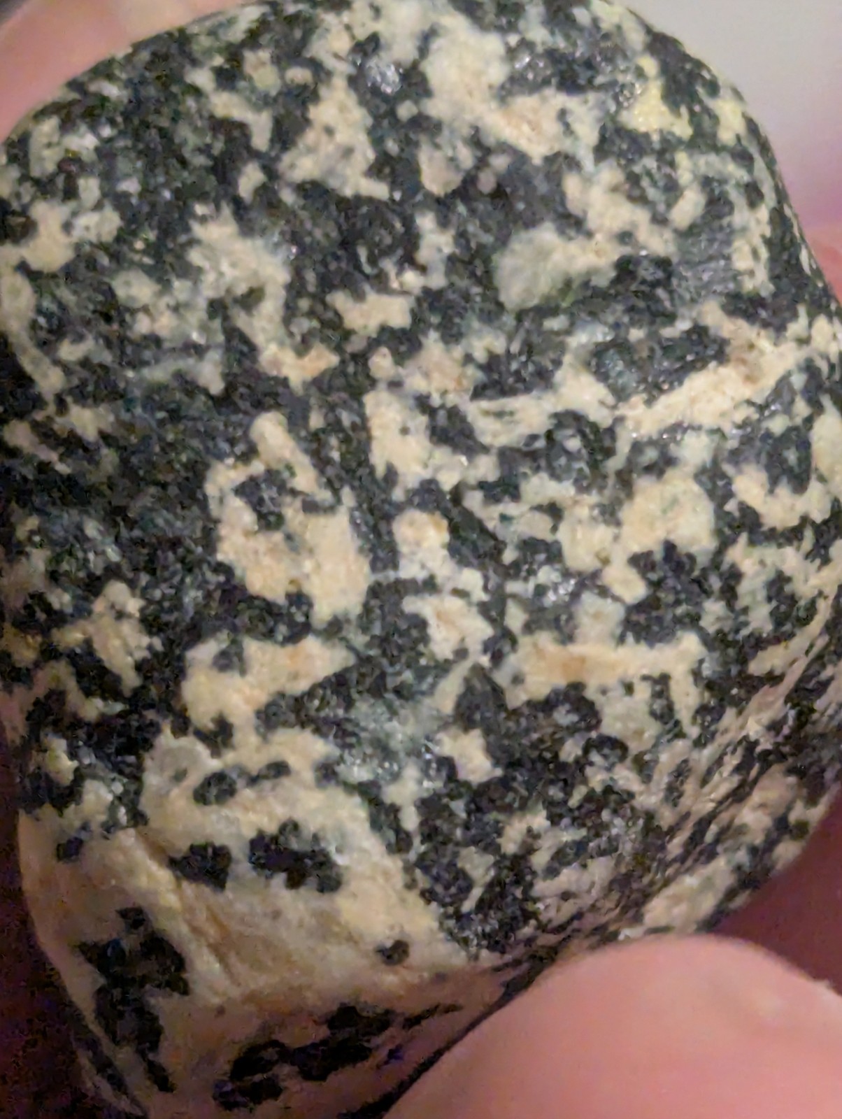 Black & Beige Colored Stone