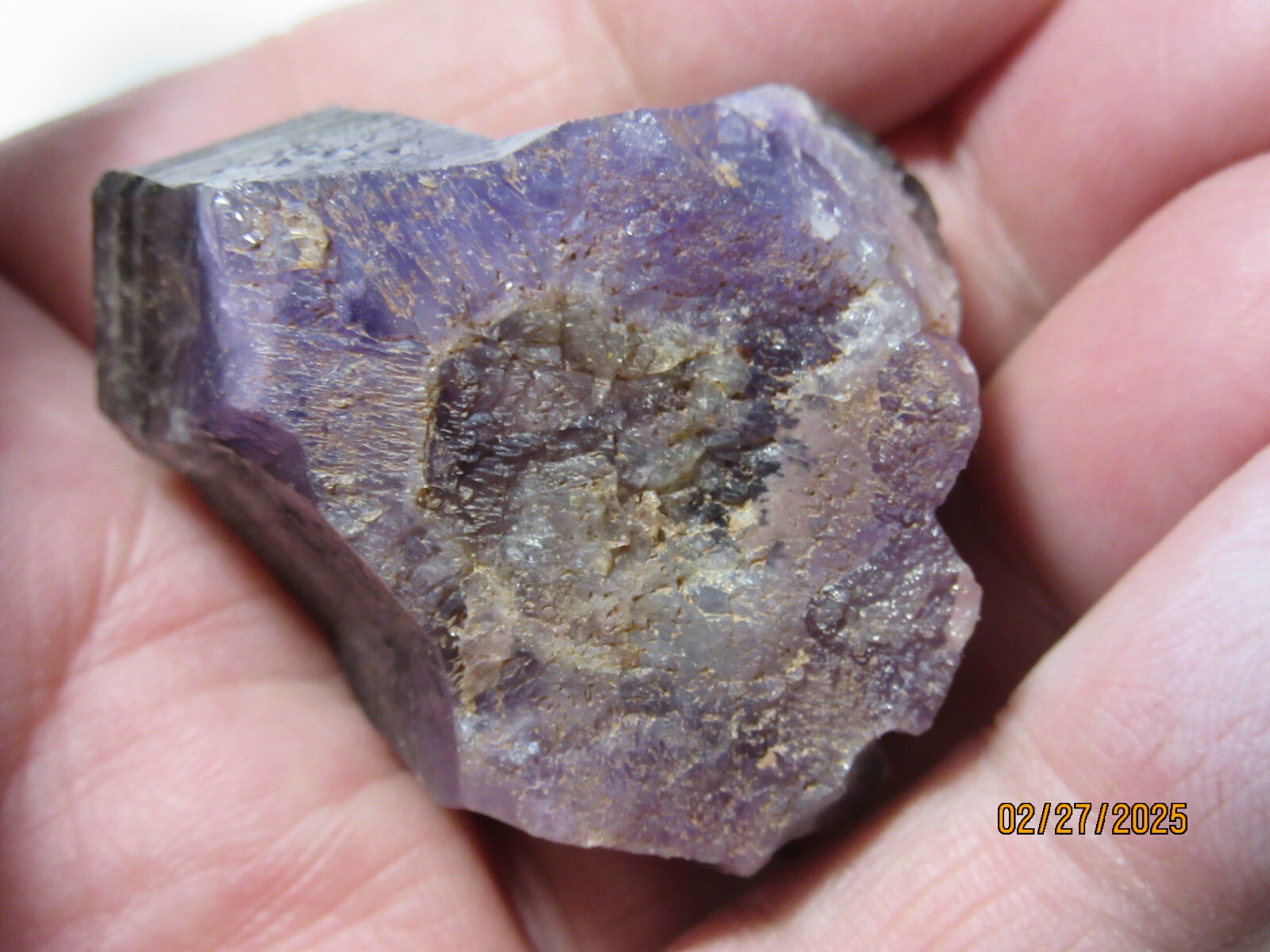 Deep Red/Purple Auralite-23 Amethyst 1 5/8″ Point Collectible DRPADP-5s