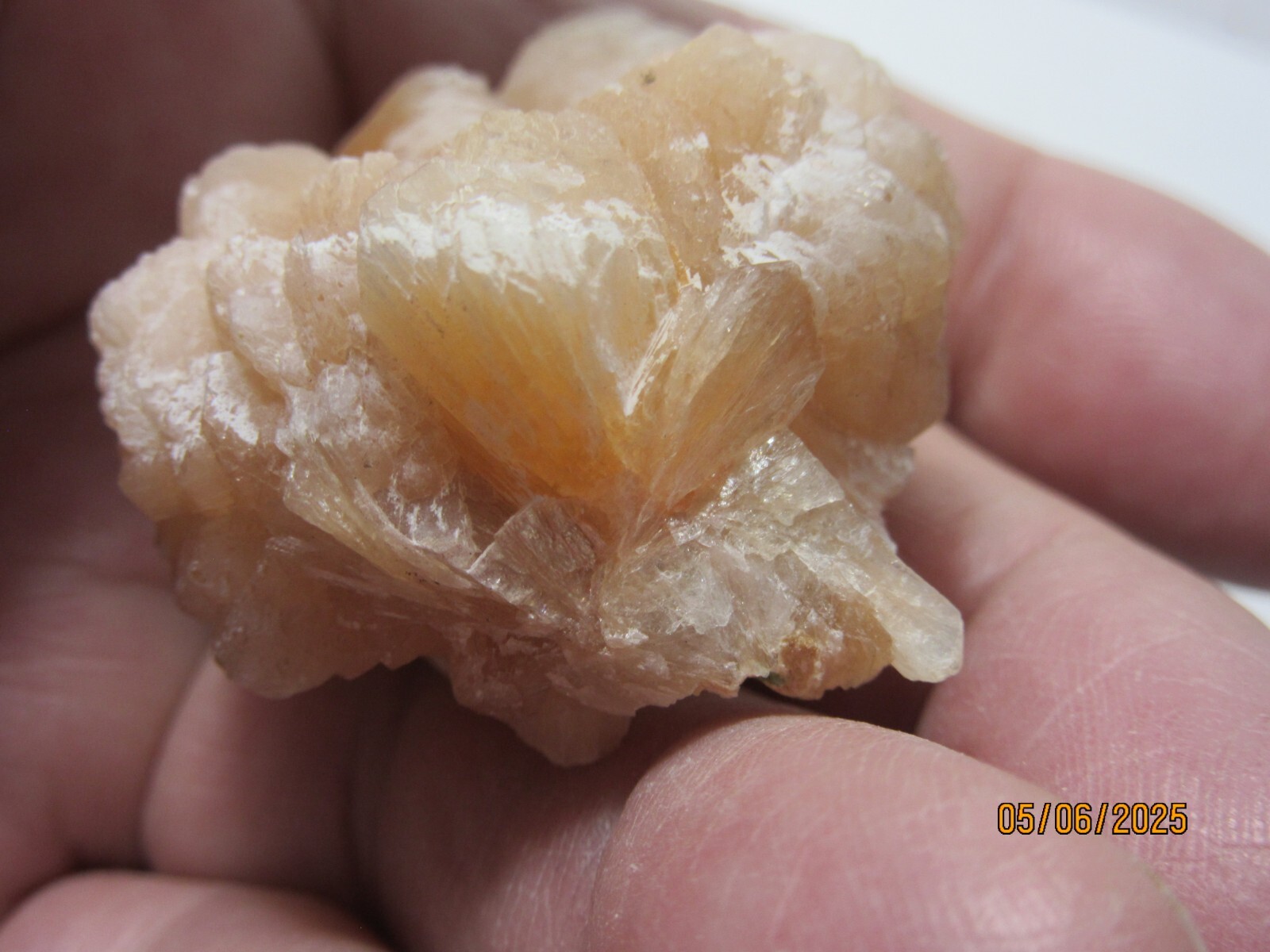 Pink Heulandite 1 5/8″ Quartz Cluster Collectible PHCMC-2s-145