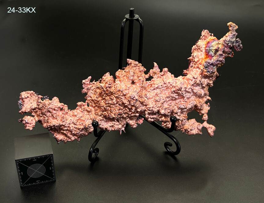 Copper Spalsh Ray Mine Arizona – Stunning Color – AZ Seller – Big 360g x 6.5″ !!