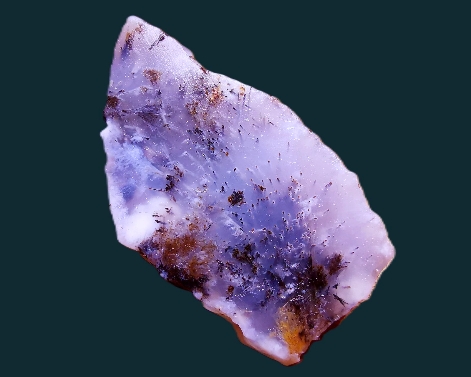 Scenic Dendritic Agate, Not Polished, 100% Natural Stone, 32 Grams
