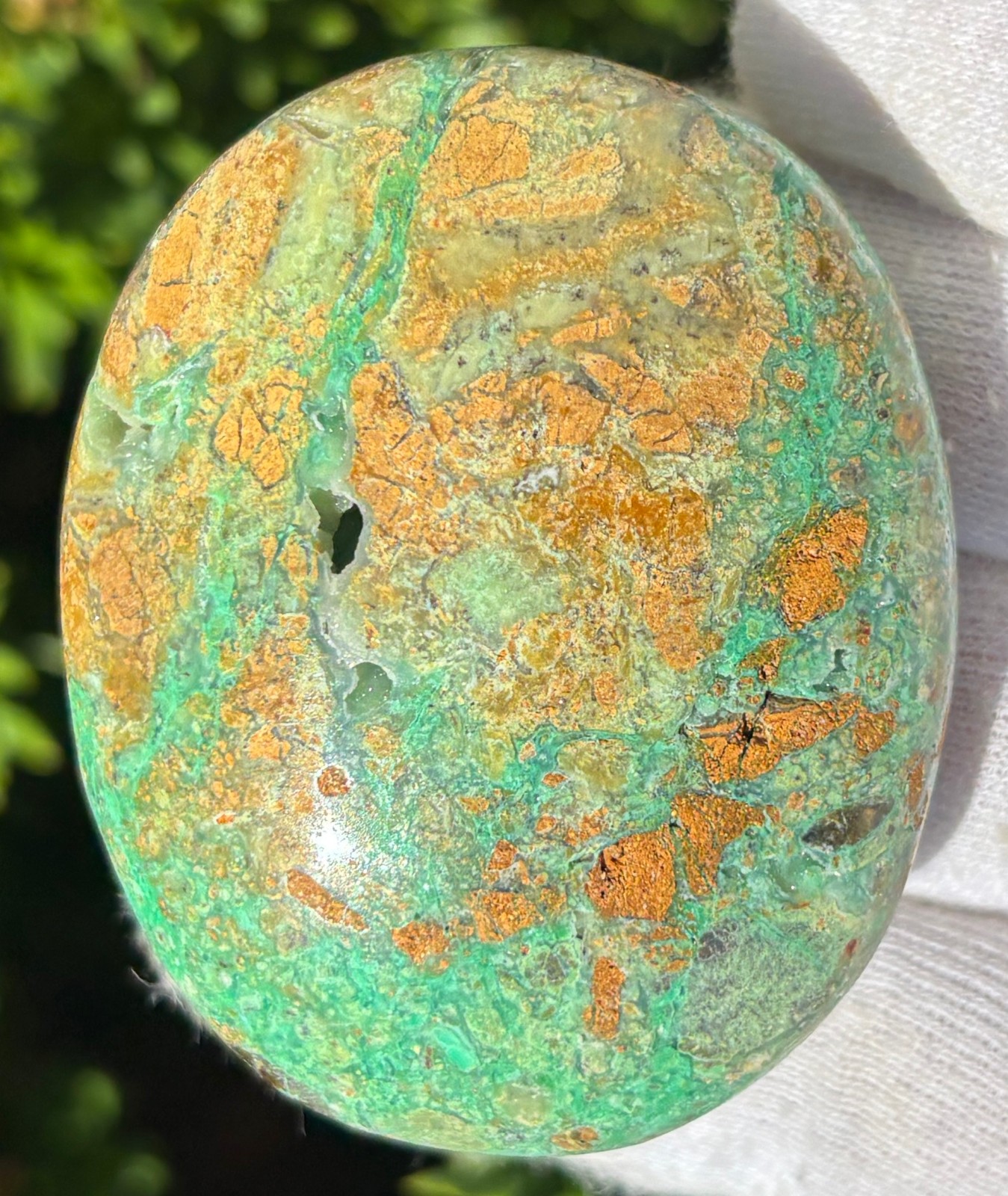 LOT MIZONE OPAL/GREEN SMITHSONITE/PALM ROOT PALMSTONES PALM STONES STONE